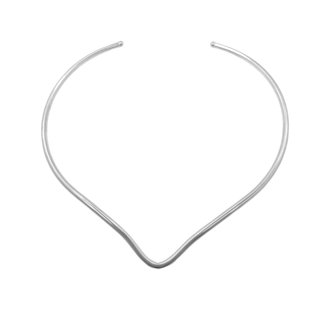 Aura V Necklace - 18k Gold Plated