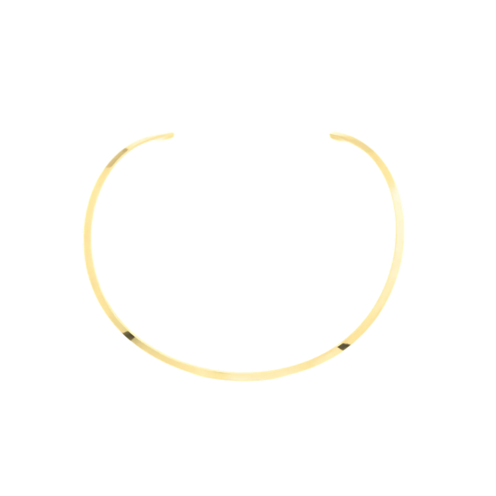 Monaco Curve Necklace – 18K Gold Plated