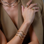 Golden Dune Bracelet – 18K Gold Plated Bracelet