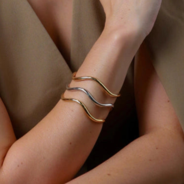 Golden Dune Bracelet – 18K Gold Plated Bracelet