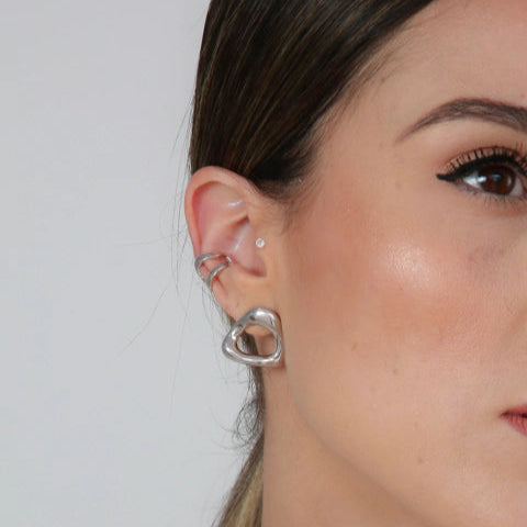 Aria Cuff Earring- 18K Gold Plated