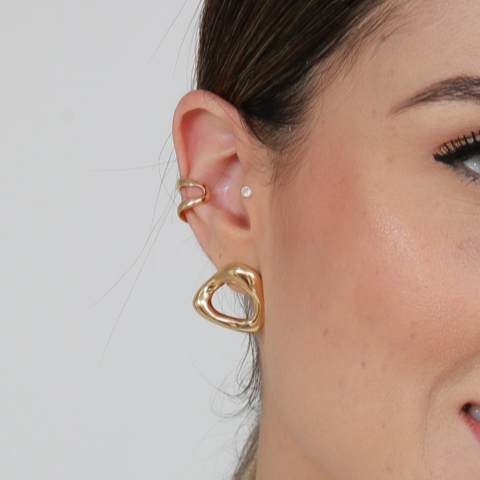 Aria Cuff Earring- 18K Gold Plated