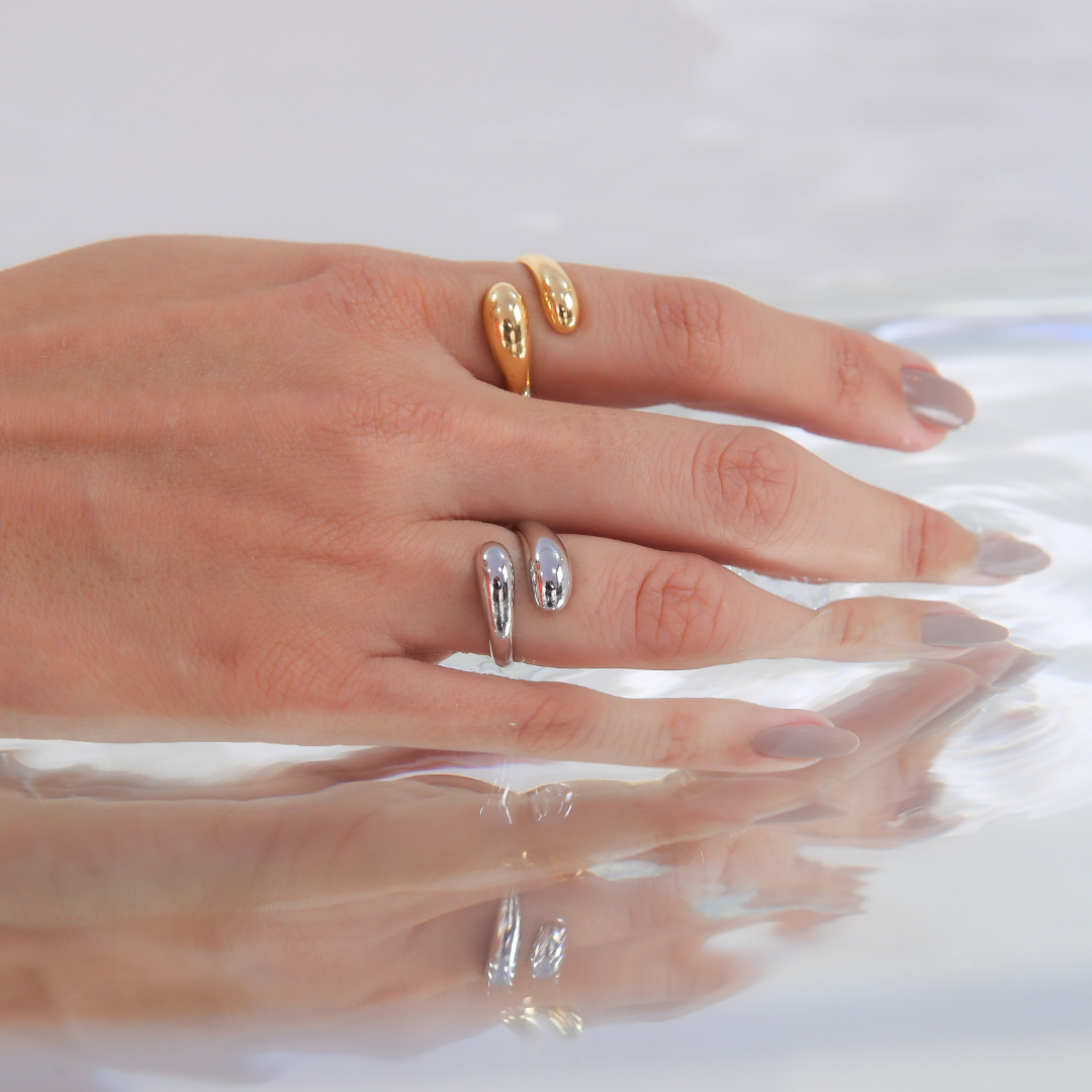 Ana Rings - 18k Gold Plated