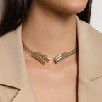 Dual Essence Necklace - 18k Gold Plated