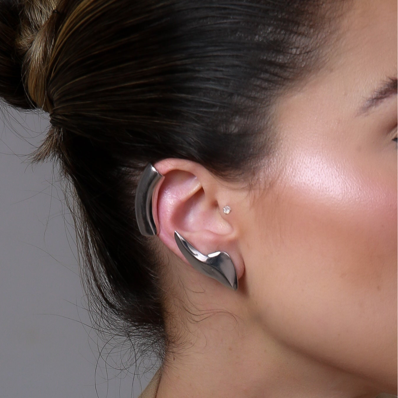 Aris Cuff Earring- 18K Gold Plated