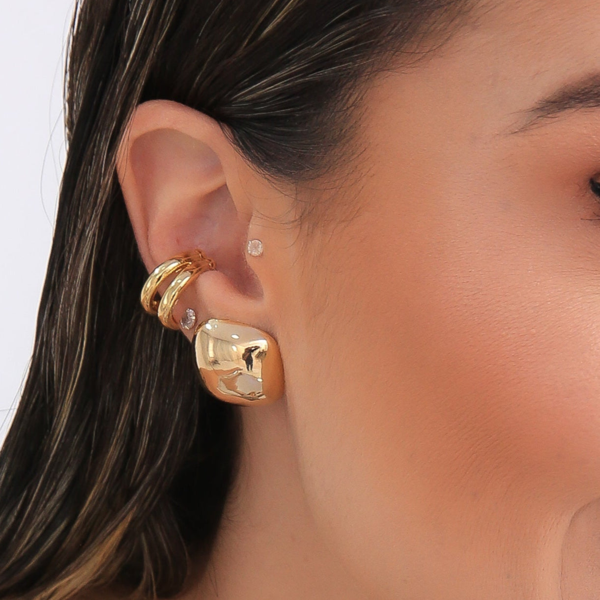 Mila Earrings – 18K Gold Plated