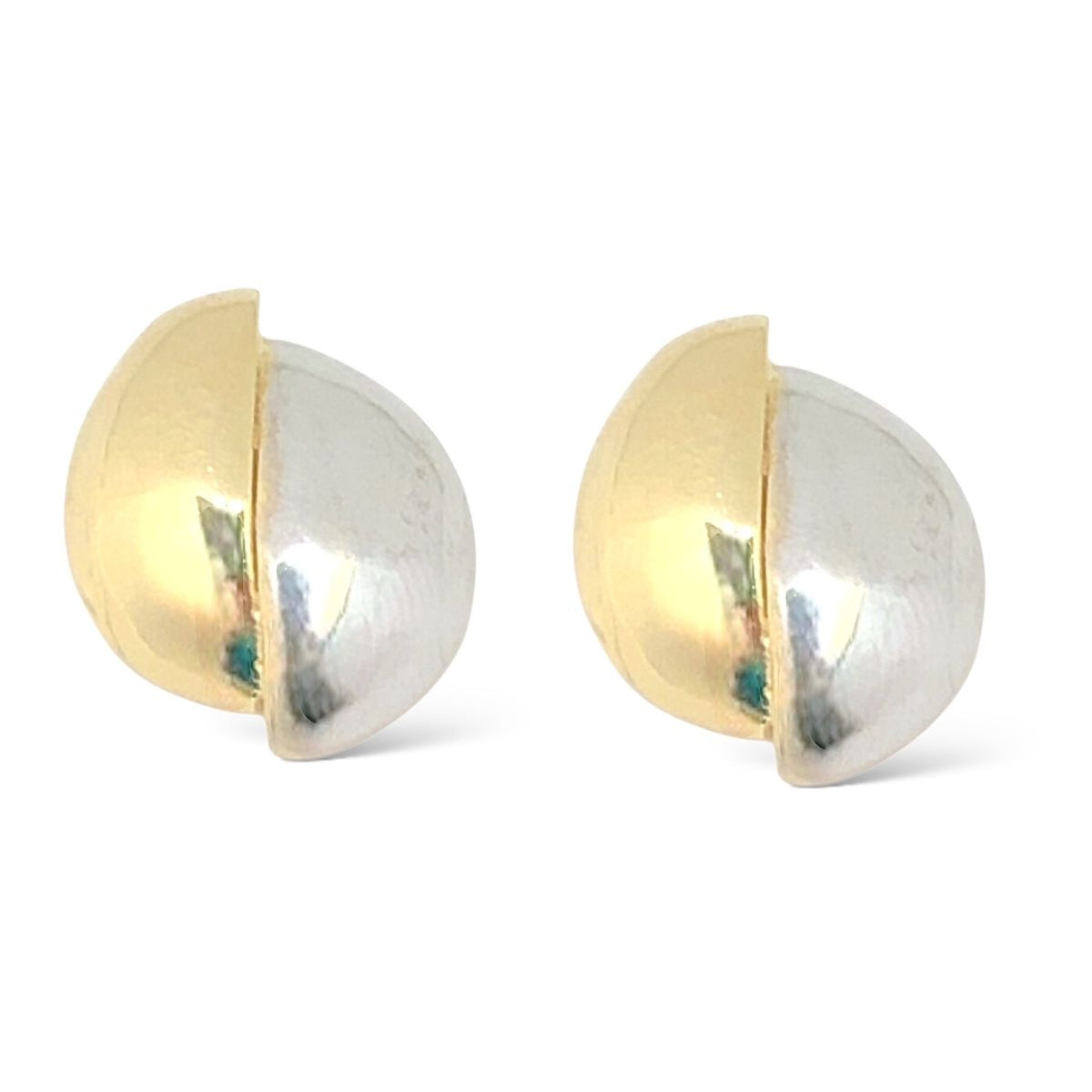 Dual Glow Earrings - 18k Gold Plated